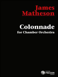 Collonnade Study Scores sheet music cover